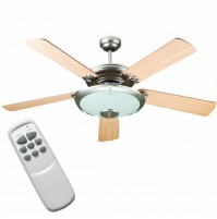 Ventilatore a soffitto da parete telecomando luce lampada Dcg VECRD50TL